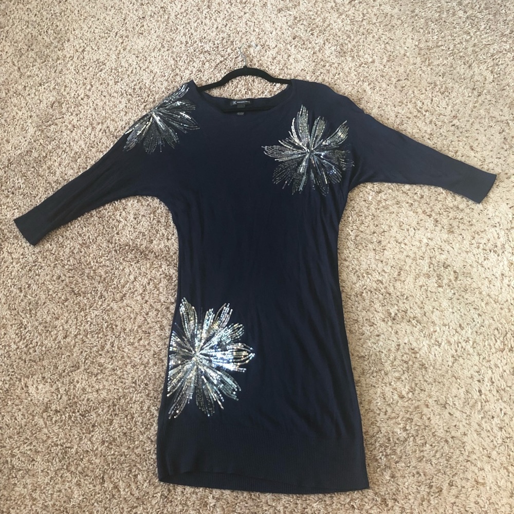 Navy blue sparkle dress!